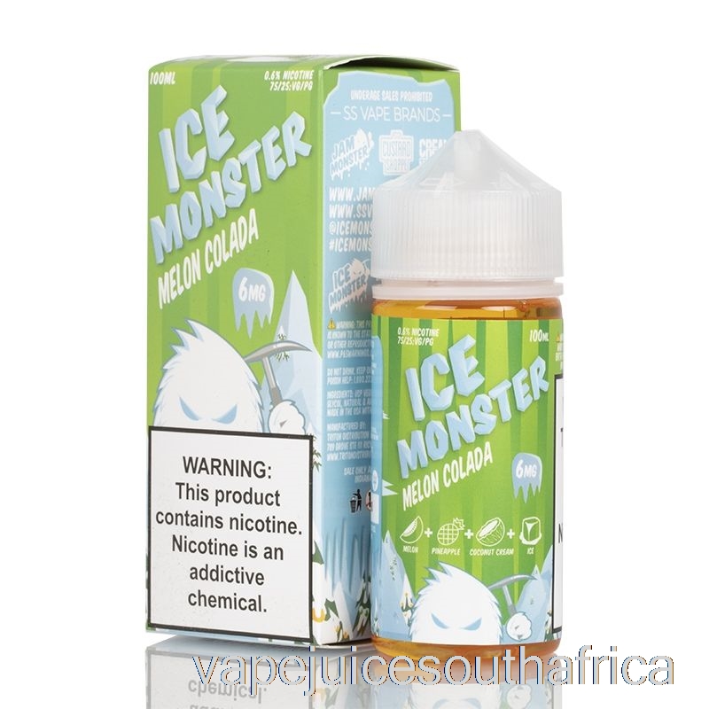 Vape Juice South Africa Ice Melon Colada - Ice Monster - 100Ml 3Mg